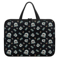 Cartoon Mummy Pattern Print Laptop Sleeve With Handle