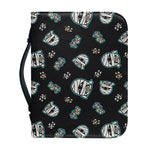 Cartoon Mummy Pattern Print Leather Bible Cover