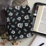 Cartoon Mummy Pattern Print Leather Bible Cover