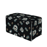 Cartoon Mummy Pattern Print Leather Tissue Box Cover