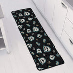 Cartoon Mummy Pattern Print Long Kitchen Mat