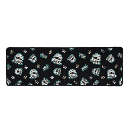 Cartoon Mummy Pattern Print Long Kitchen Mat
