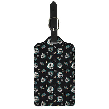 Cartoon Mummy Pattern Print Luggage Tag