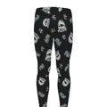 Cartoon Mummy Pattern Print Men's Leggings