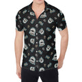 Cartoon Mummy Pattern Print Men's Shirt