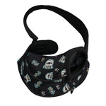 Cartoon Mummy Pattern Print Pet Sling Carrier
