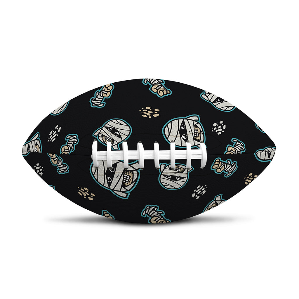Cartoon Mummy Pattern Print Rugby Ball