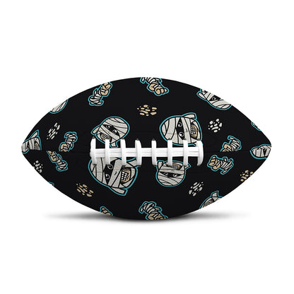 Cartoon Mummy Pattern Print Rugby Ball