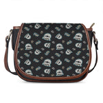 Cartoon Mummy Pattern Print Saddle Bag