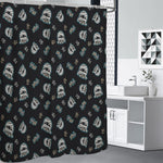 Cartoon Mummy Pattern Print Shower Curtain