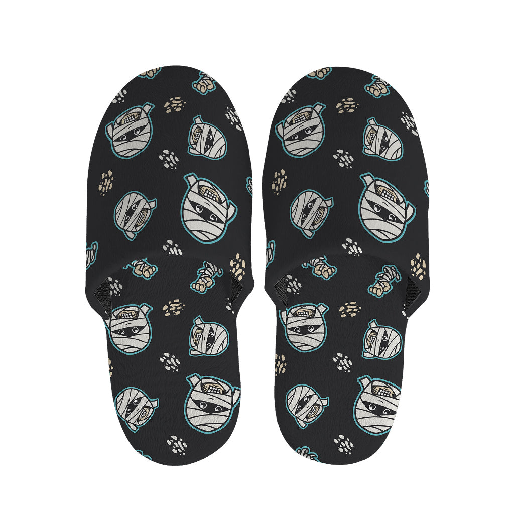 Cartoon Mummy Pattern Print Slippers