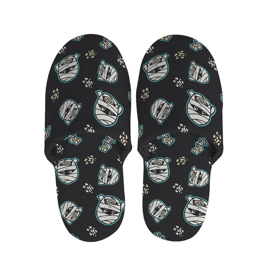 Cartoon Mummy Pattern Print Slippers