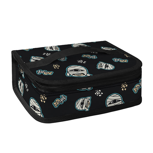 Cartoon Mummy Pattern Print Small Lunch Bag