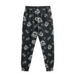 Cartoon Mummy Pattern Print Sweatpants