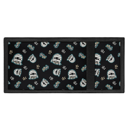 Cartoon Mummy Pattern Print Trifold Wallet