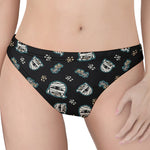 Cartoon Mummy Pattern Print Women's Thong