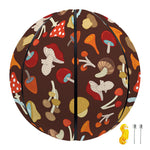Cartoon Mushroom Pattern Print Basketball