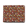 Cartoon Mushroom Pattern Print Bifold Wallet