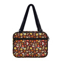 Cartoon Mushroom Pattern Print Double Strap Bible Bag