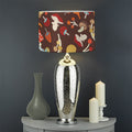 Cartoon Mushroom Pattern Print Drum Lamp Shade