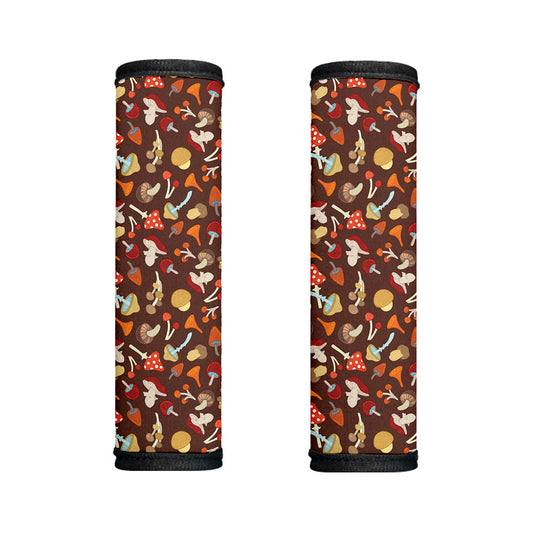 Cartoon Mushroom Pattern Print Handle Covers
