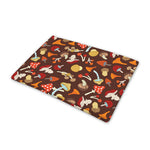 Cartoon Mushroom Pattern Print Pet Cooling Mat Cover