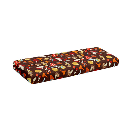 Cartoon Mushroom Pattern Print Piano Keyboard Cover