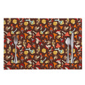 Cartoon Mushroom Pattern Print Placemat