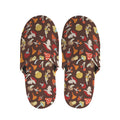 Cartoon Mushroom Pattern Print Slippers