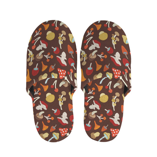 Cartoon Mushroom Pattern Print Slippers
