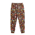 Cartoon Mushroom Pattern Print Sweatpants