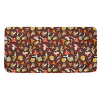 Cartoon Mushroom Pattern Print Towel