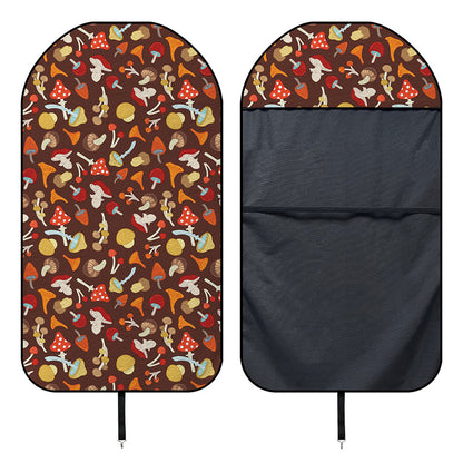 Cartoon Mushroom Pattern Print Waterproof Car Seat Cover