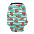 Cartoon Octopus Pattern Print Baby Seat Cover