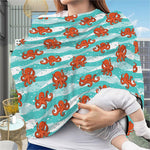 Cartoon Octopus Pattern Print Baby Seat Cover
