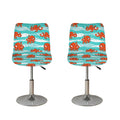 Cartoon Octopus Pattern Print Bar Stool Covers