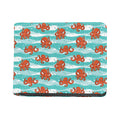 Cartoon Octopus Pattern Print Bifold Wallet