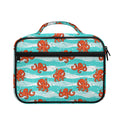 Cartoon Octopus Pattern Print Briefcase Bible Bag