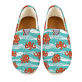 Cartoon Octopus Pattern Print Casual Shoes