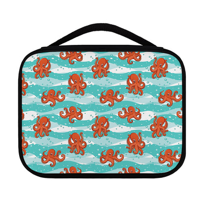Cartoon Octopus Pattern Print Classic Bible Case