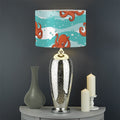 Cartoon Octopus Pattern Print Drum Lamp Shade