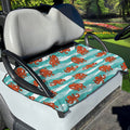 Cartoon Octopus Pattern Print Golf Cart Seat Cover