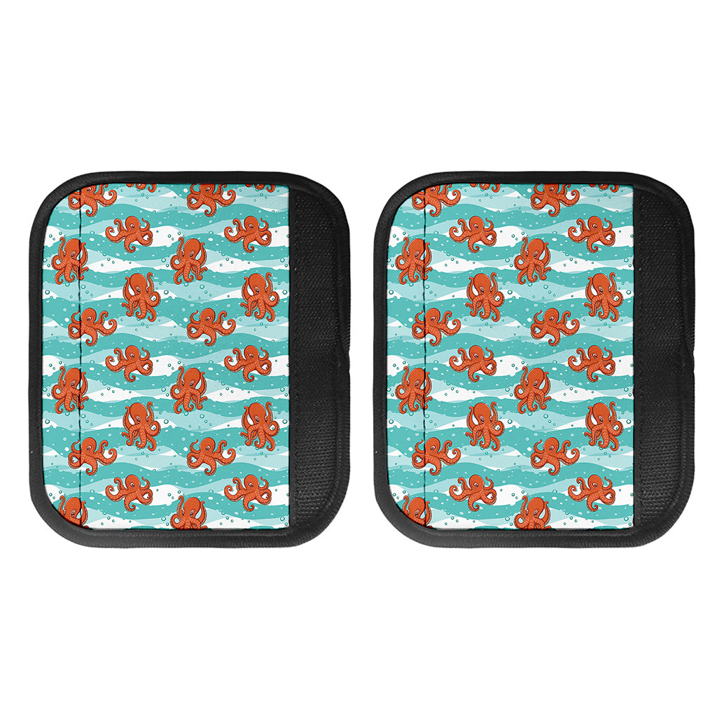 Cartoon Octopus Pattern Print Handle Covers