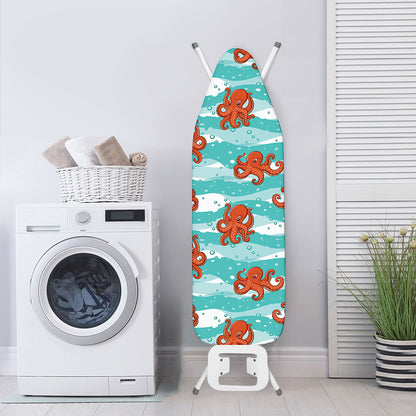 Cartoon Octopus Pattern Print Ironing Board Cover