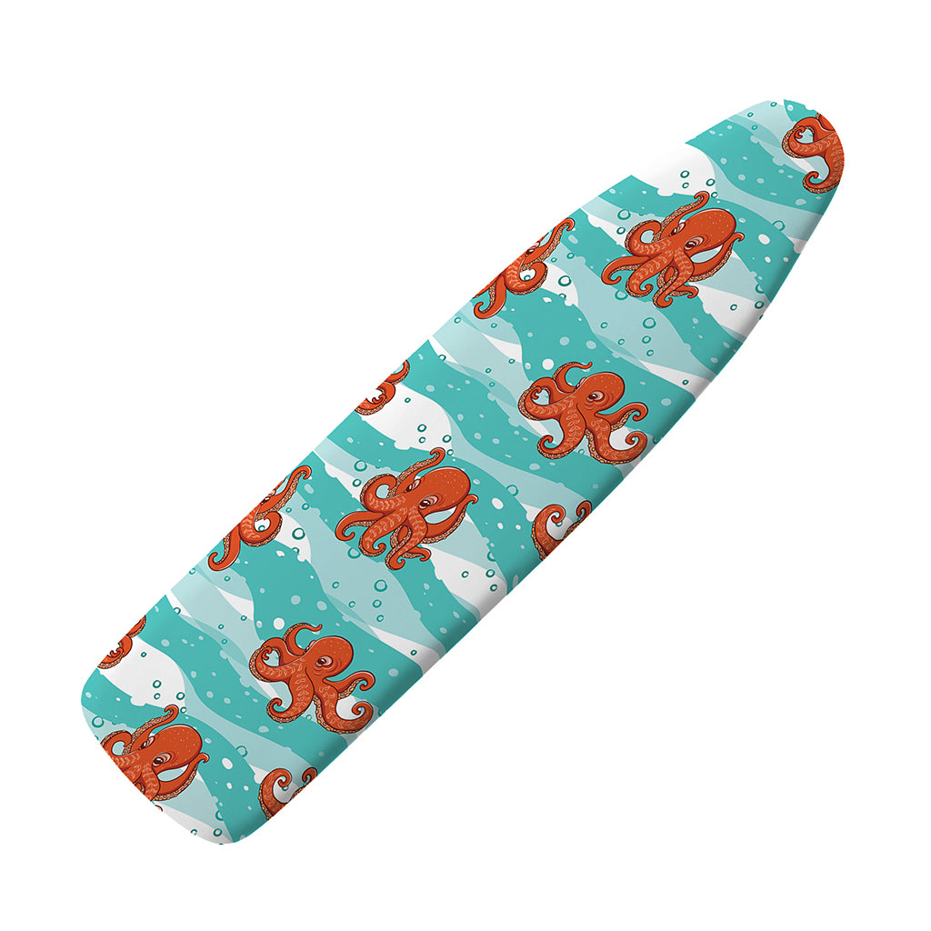 Cartoon Octopus Pattern Print Ironing Board Cover