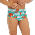 Cartoon Octopus Pattern Print Men's Briefs