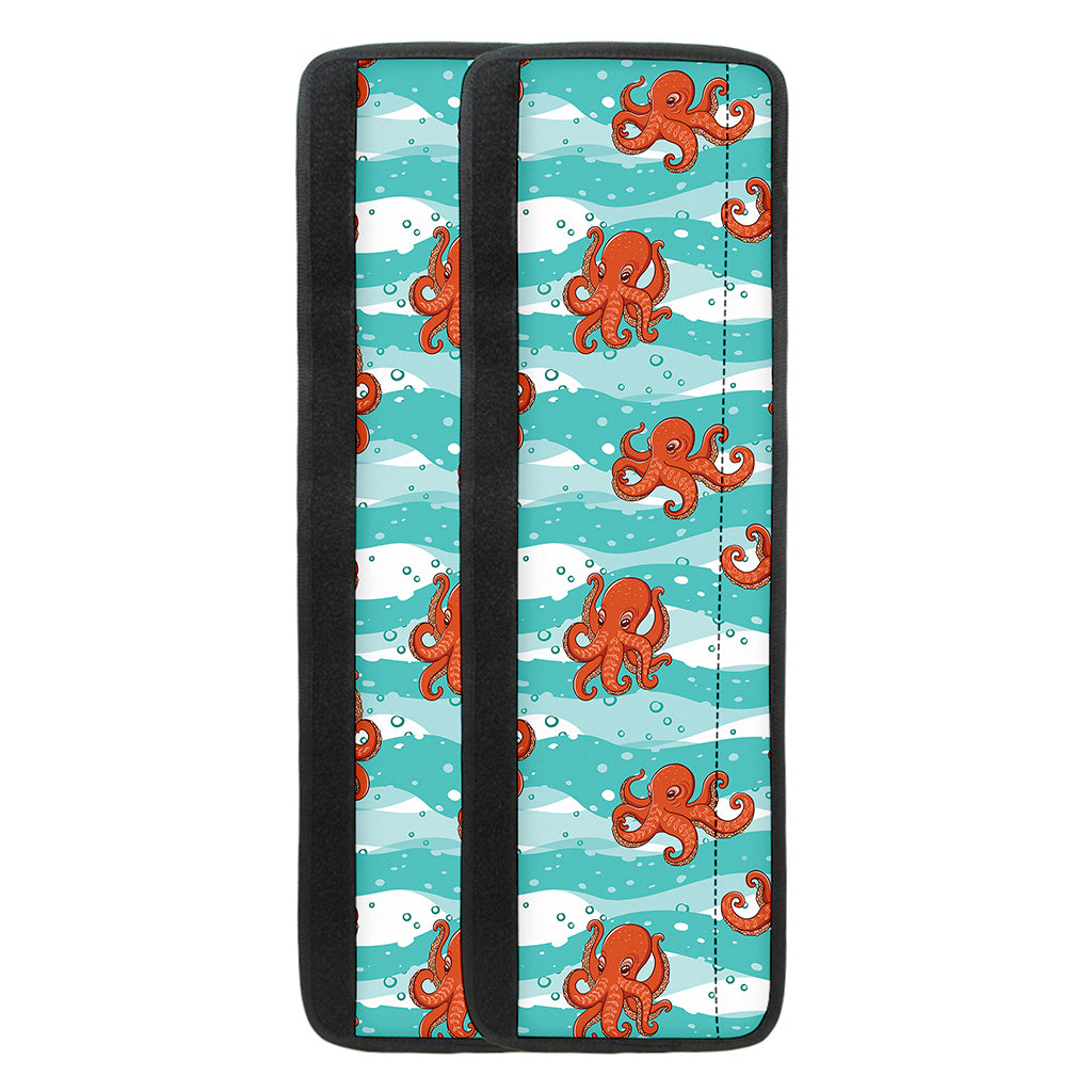 Cartoon Octopus Pattern Print Refrigerator Handle Covers