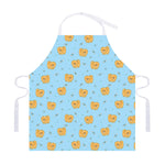 Cartoon Pomeranian Pattern Print Adjustable Apron