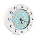 Cartoon Pomeranian Pattern Print Alarm Clock