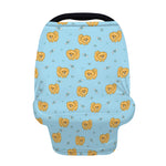 Cartoon Pomeranian Pattern Print Baby Seat Cover